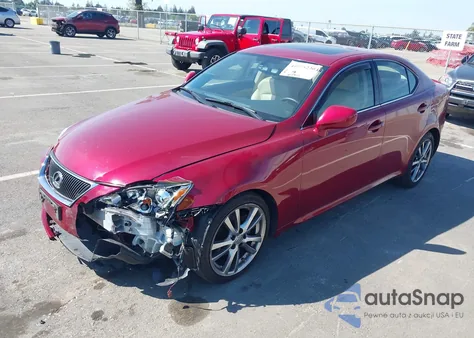 2008 Lexus Is 250 из США, поврежденный, VIN JTHBK262882059528